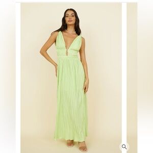 Jupiter Calling Green Maxi Dress